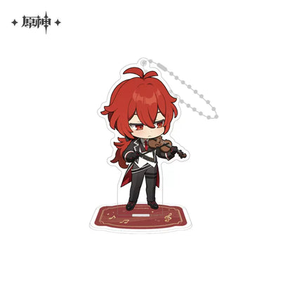 Genshin Impact Melodies of an Endless Journey Chibi Acrylic Standee Keychain Vol 1