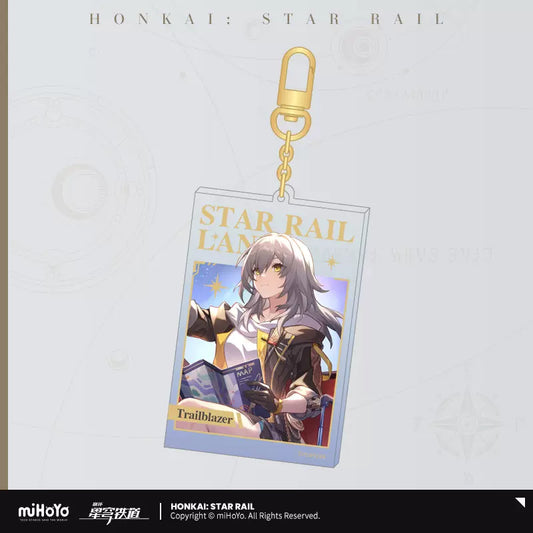 Honkai:Star Rail LAND 2024 Acrylic Keychain Pendant Stelle (In-Stock)