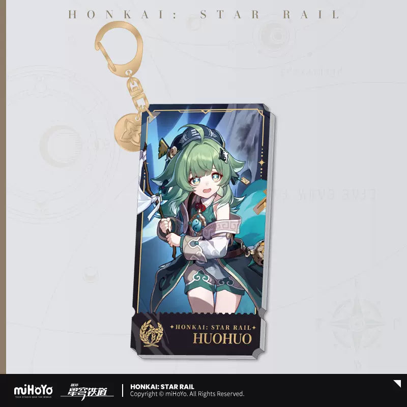 Honkai: Star Rail Abundance Path Character Art Series Acrylic Keychain