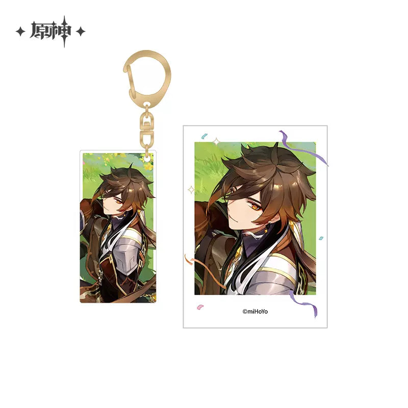 Genshin Impact FES 2023 Polaroid & Keychain