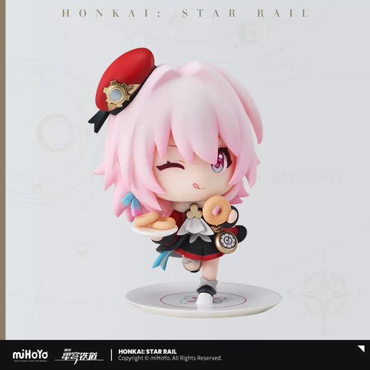 Honkai:Star Rail Astral Express Welcoming Tea Party Chibi Figure March 7th (In-Stock)