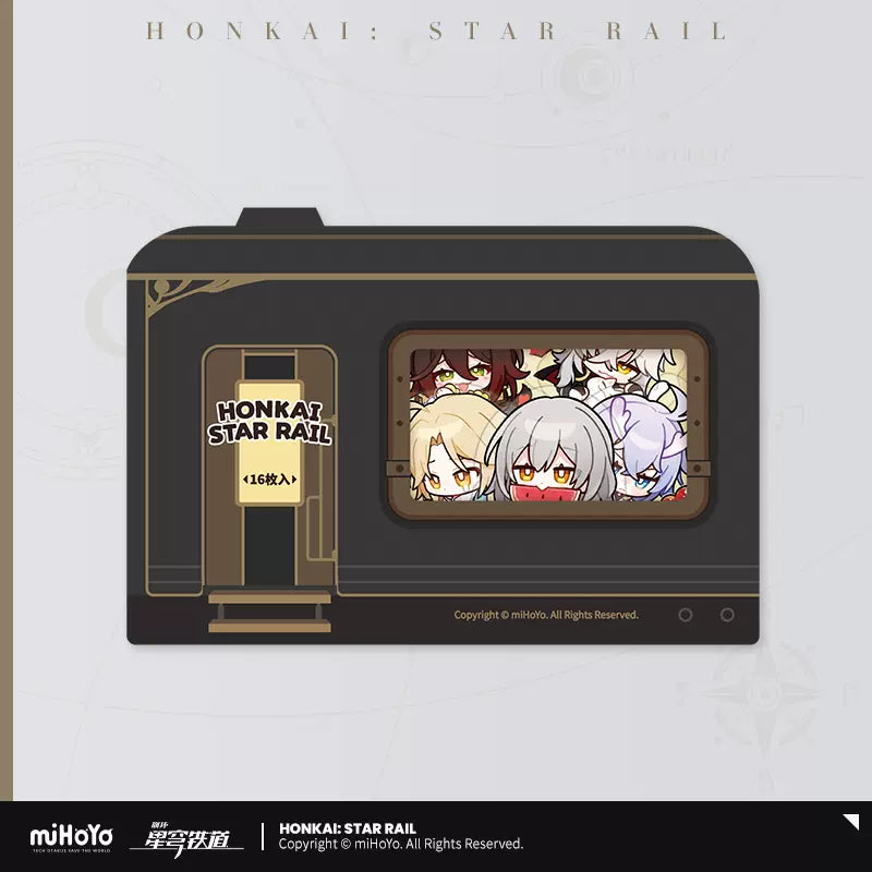 Honkai: Star Rail Pom-Pom Exhibition Hall Series Chibi Series Sticker Pack