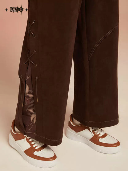 Genshin Impact Hu Tao Themed Long Pants w/ Bonus