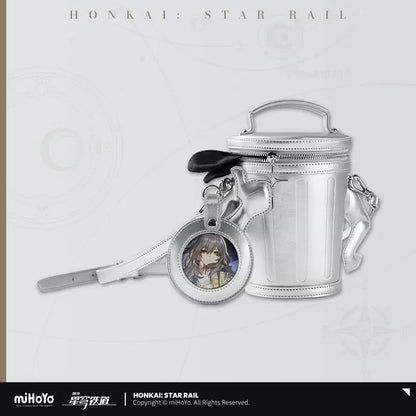 Honkai:Star Rail The King's Next Barrel Series Badge Holder Keychain