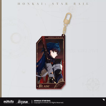 Honkai: Star Rail Star Invitation Series Reflective Quicksand Acrylic Keychain