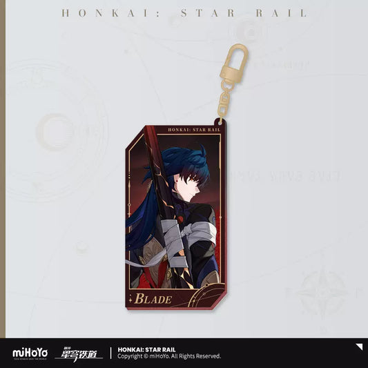 Honkai:Star Rail Star Invitation Series Reflective Quicksand Acrylic Keychain Blade (In-Stock)