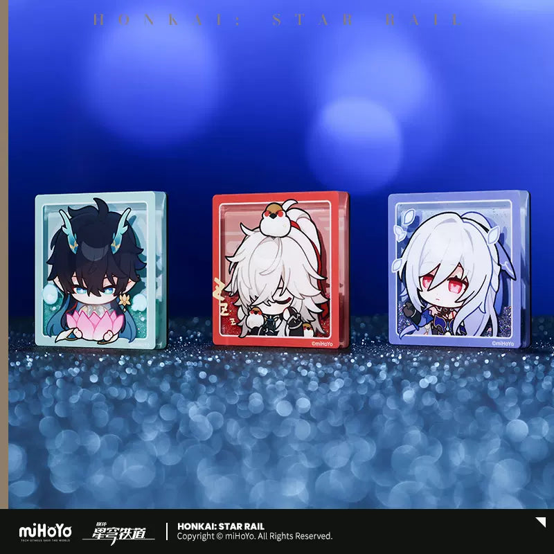 Honkai: Star Rail Pom-Pom Exhibition Hall Series Quicksand Refrigerator Magnet