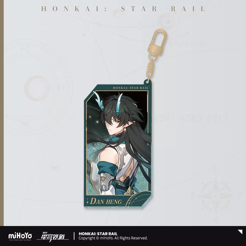 Honkai: Star Rail Star Invitation Series Reflective Quicksand Acrylic Keychain