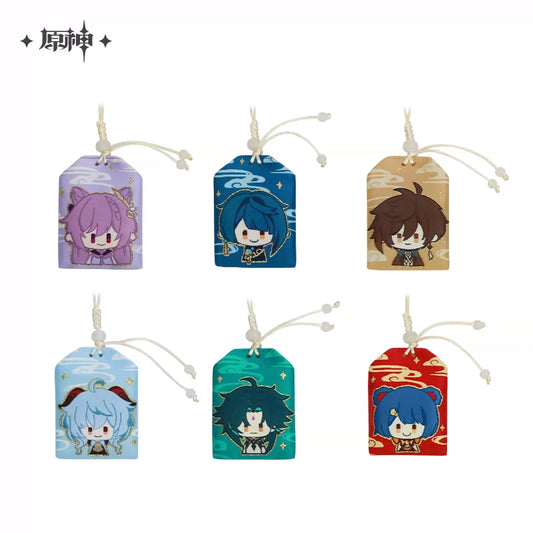 Genshin Impact Character Protective Amulet/Omamori Charm Vol 1 (In-Stock)