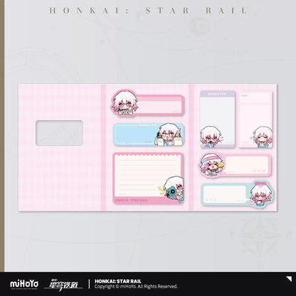 Honkai: Star Rail Pom-Pom Exhibition Hall Series Chibi Series Sticky Pad