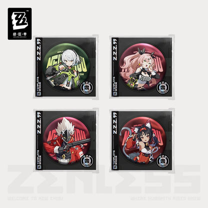 Zenless Zone Zero Tinplate Badge Cunning Hares