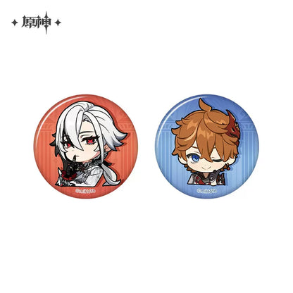 Genshin Impact Chibi Emoticon Series Badge Vol 5