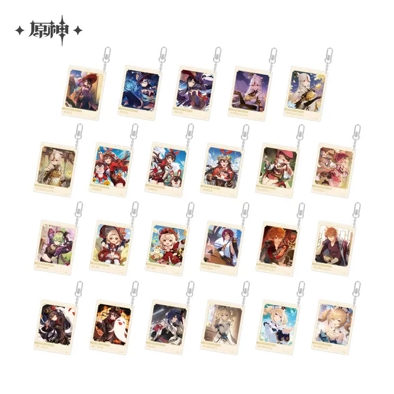 Genshin Impact Fateful Day Series Birthday Acrylic Keychain Vol 3