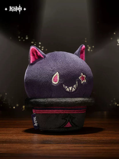 Genshin Impact Lyney's Grim-Malkin Cat Bouncy Plush Keychain