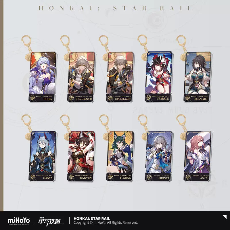 Honkai: Star Rail Harmony Path Character Art Series Acrylic Keychain