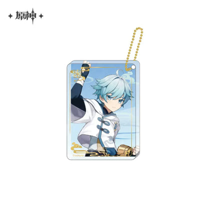 Genshin Impact Themed Series Character Thick Acrylic Keychain