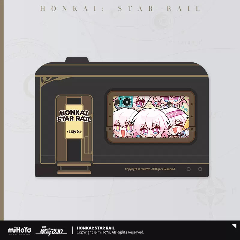 Honkai: Star Rail Pom-Pom Exhibition Hall Series Chibi Series Sticker Pack