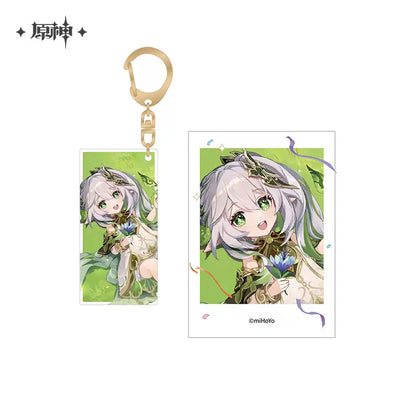 Genshin Impact FES 2023 Polaroid & Keychain