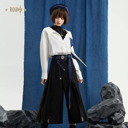 Genshin Impact Wanderer Themed Wide Long Pants w/ Bonus