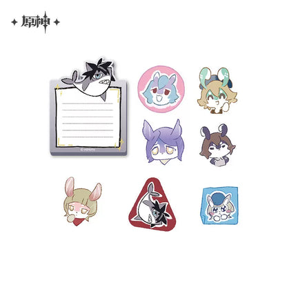 Genshin Impact FES 2024 Notepad + Sticker Set