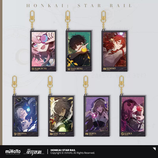 Honkai: Star Rail Departure Countdown Series Quicksand Acrylic Keychain