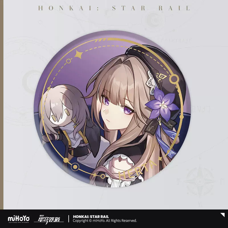 Honkai: Star Rail Erudition Path Character Art Series Badge