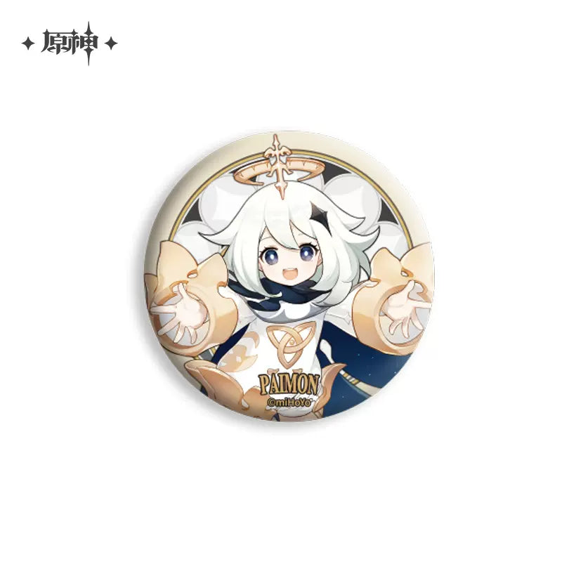 Genshin Impact Traveler Themed Series Character Badge