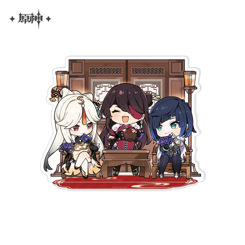 Genshin Impact The Exquisite Night Chimes Chibi Series Acrylic Standee