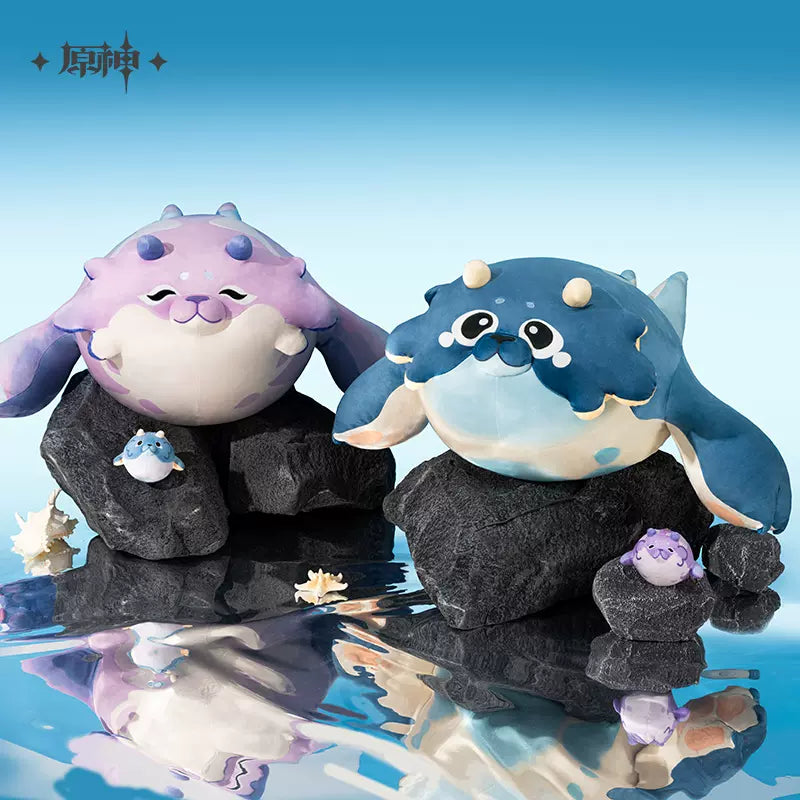 Genshin Impact Fontaine Themed Blubberbeast Plush & Plush Keychain