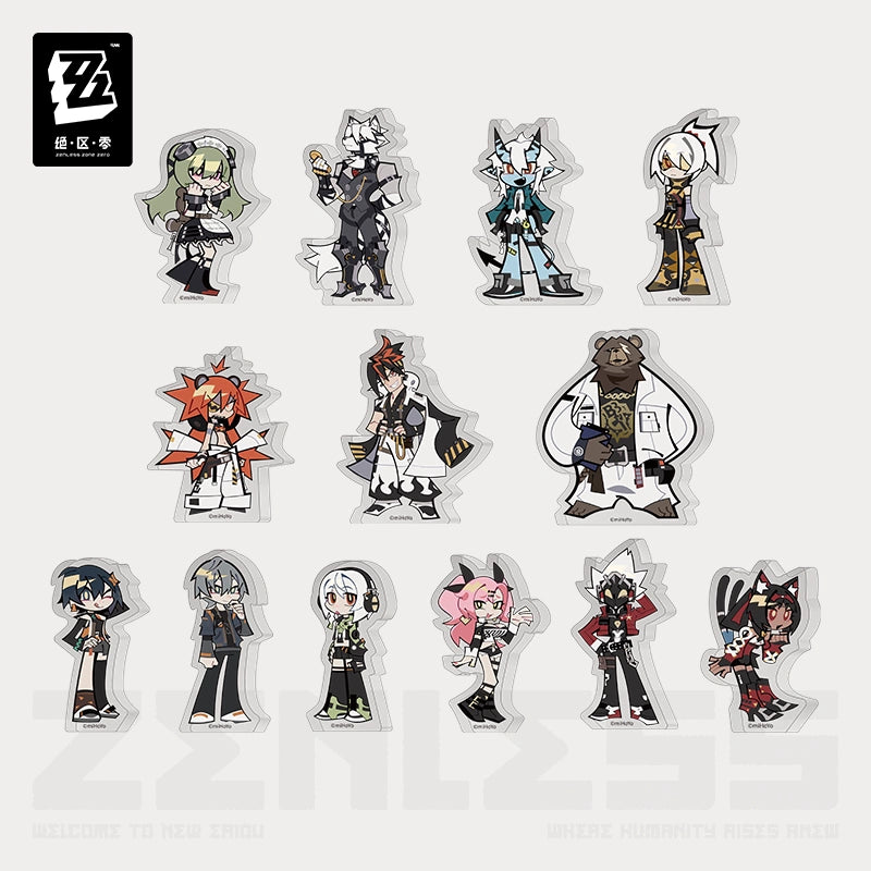 Zenless Zone Zero Sandwich-Scented Dream Series Chibi Mini Standee