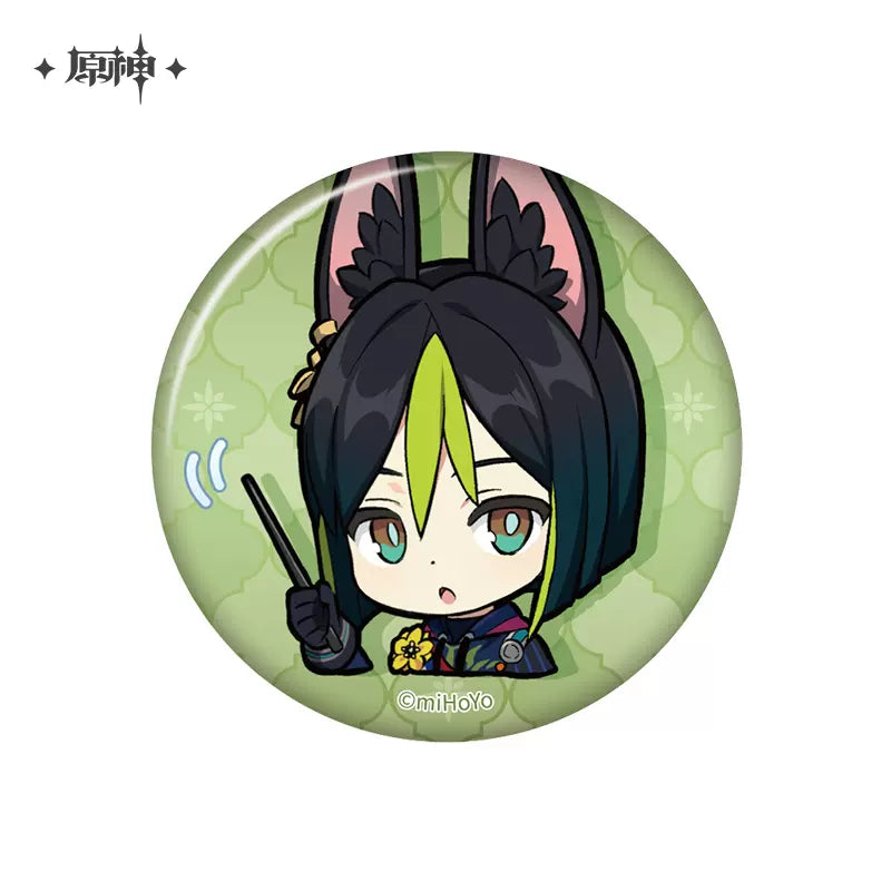 Genshin Impact Chibi Emoticon Series Badge Vol 3 – StarryNumby