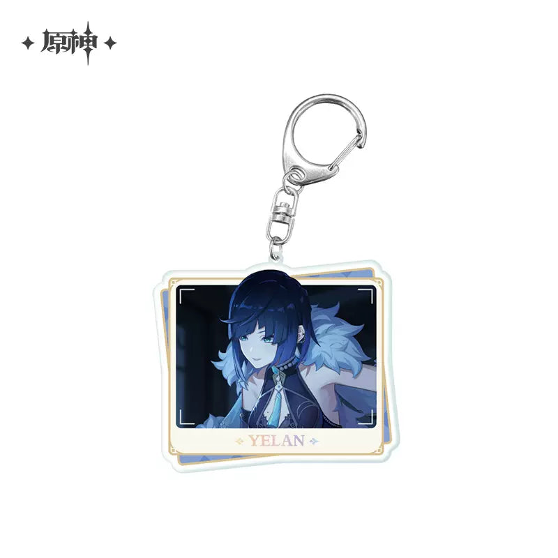 Genshin Impact Character PV Series Acrylic Pendant Keychain