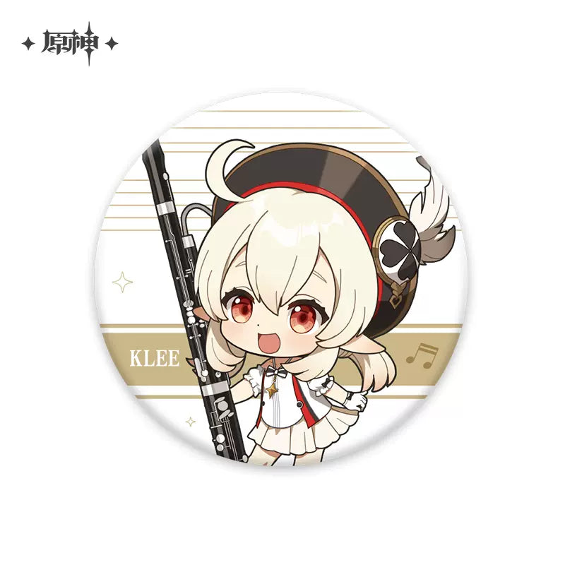 Genshin Impact Melodies Of An Endless Journey Chibi Character Badge Vol 1