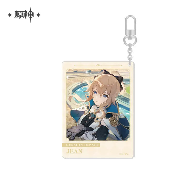 Genshin Impact Fateful Day Series Birthday Acrylic Keychain Vol 1