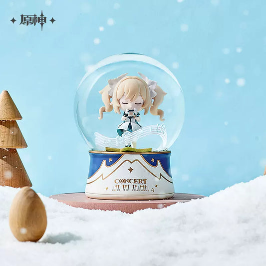 Genshin Impact Melodies Of An Endless Journey Barbara Snow Globe Musical Box