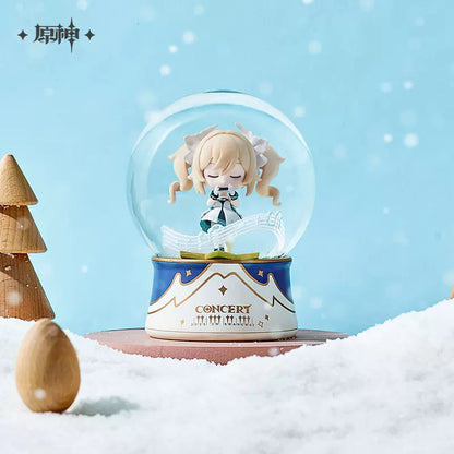 Genshin Impact Melodies Of An Endless Journey Barbara Snow Globe Musical Box