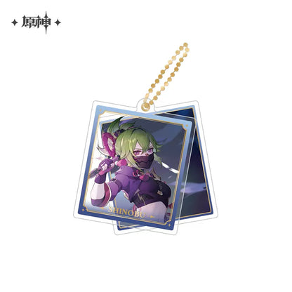 Genshin Impact Themed Series Double Acrylic Keychain