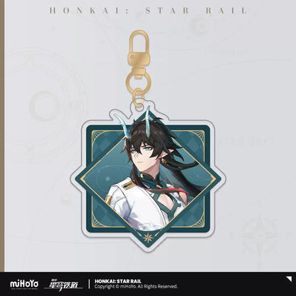 Honkai: Star Rail Interstellar Travel Series Acrylic Keychain