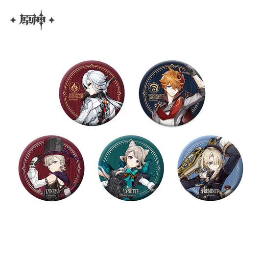 Genshin Impact Fatui Themed Series Character Badge