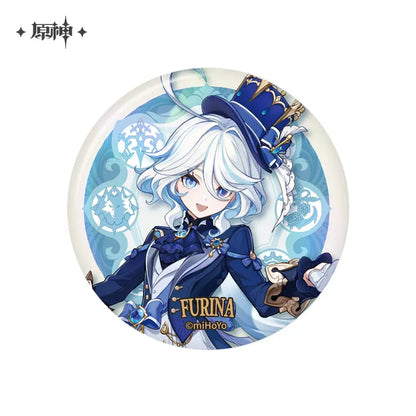 Genshin Impact Fontaine Themed Series Character Badge