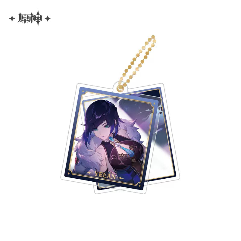 Genshin Impact Themed Series Double Acrylic Keychain