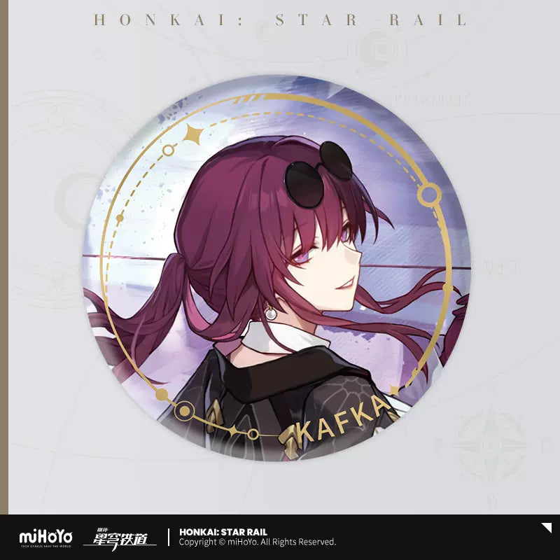 Honkai: Star Rail Nihility Path Kafka Character Art Series Badge (In-Stock)