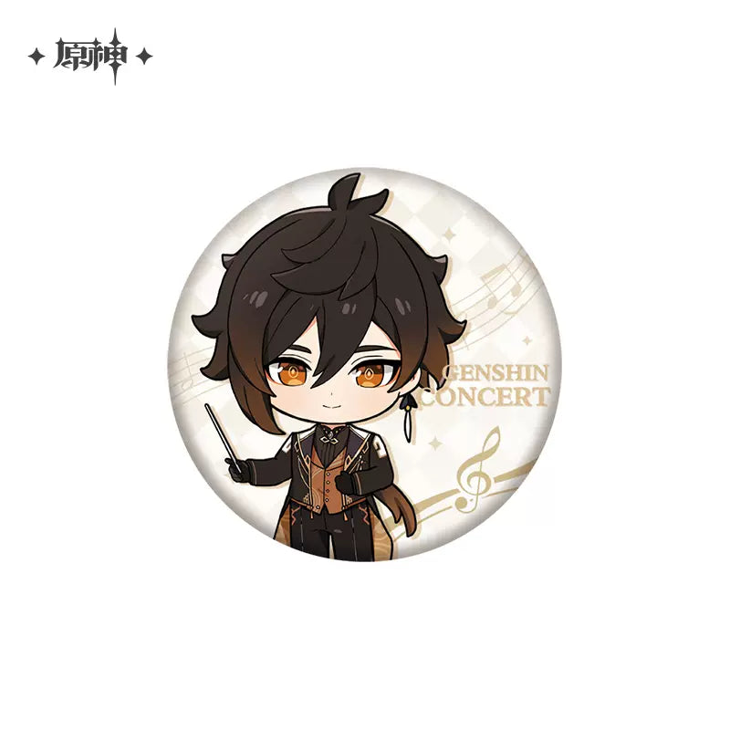 Genshin Impact Melodies Of An Endless Journey Chibi Character Badge Vol 2