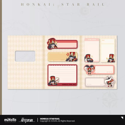 Honkai: Star Rail Pom-Pom Exhibition Hall Series Chibi Series Sticky Pad