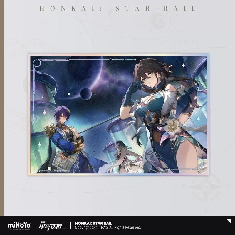 Honkai: Star Rail  Interstellar Travel Series Acrylic Shikishi