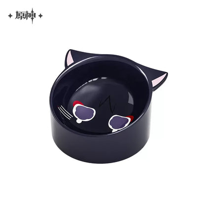 Genshin Impact Wanderer's Fairy Cat Ceramic Pet Bowl