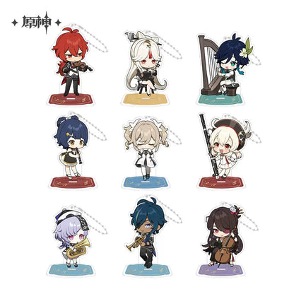 Genshin Impact Melodies of an Endless Journey Chibi Acrylic Standee Keychain Vol 1