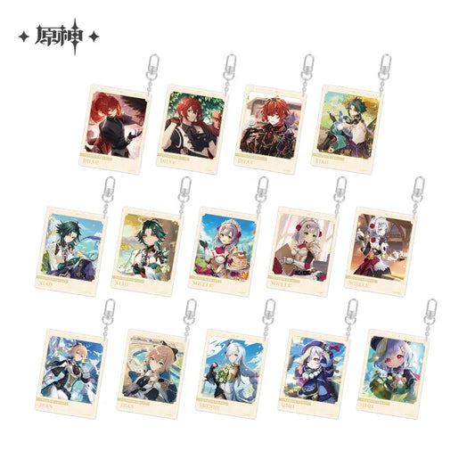 Genshin Impact Fateful Day Series Birthday Acrylic Keychain Vol 1