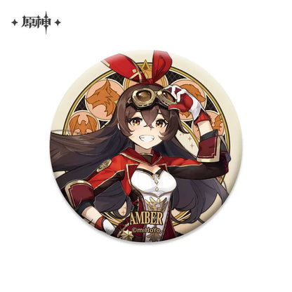 Genshin Impact Mondstadt Themed Series Character Badge