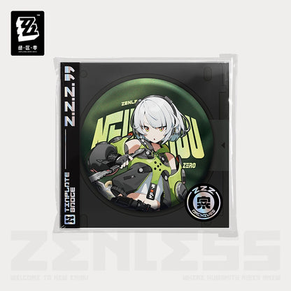 Zenless Zone Zero Tinplate Badge Cunning Hares